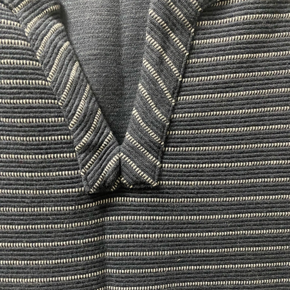 J.Jill knit dress stripes navy - Picture 4 of 5